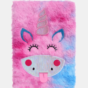 ANOTADOR 15 X 21 PELUCHE UNICORNIO