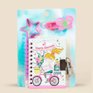 SET DIARIO INTIMO 8 X 10 BOLIGRAFO ESTRELLA