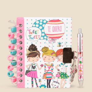 DIARIO INTIMO 12 X 18 CON CANDADO BOLIGRAFO